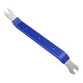 4-5 inch Short Car Door Panel Removal Rubber Buckle Screwdriver (Blue)