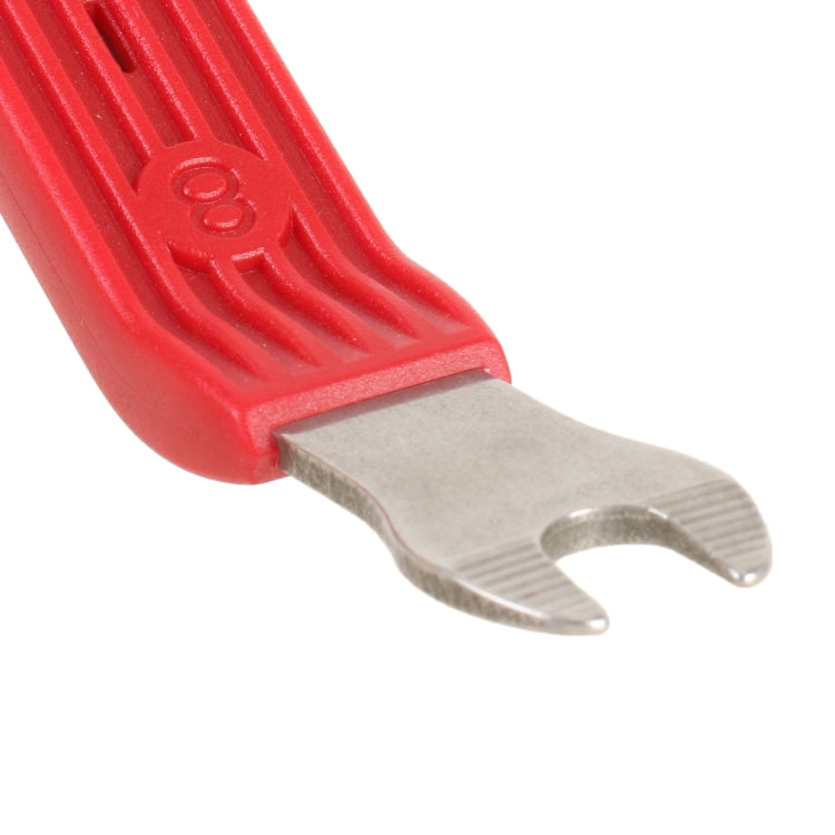 4-5 inch Short Car Door Panel Removal Rubber Buckle Screwdriver (Blue)