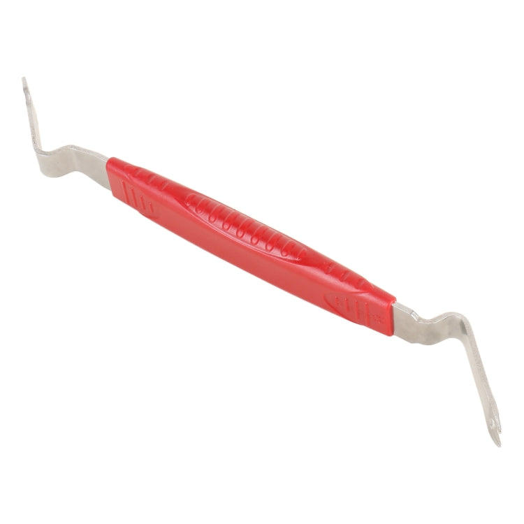 6-8 inch Long Car Door Panel Removal Rubber Buckle Screwdriver (Red)