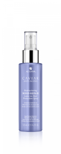Alterna Caviar Anti-Aging Restructuring Bond Repair Leave-In Heat Protection Spray, 4.2 oz