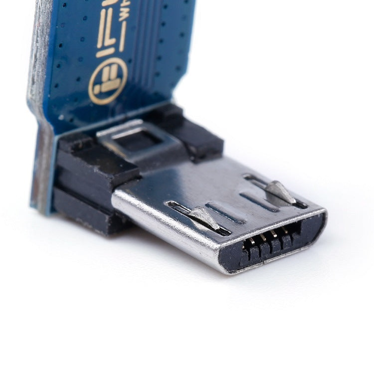 10 PCS iFlight L-Type Adapter Plate Micro USB Male to Female Support Data Transmission Synchronization for RC FPV Racing