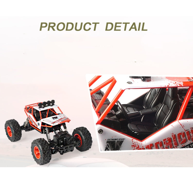 6255 2.4GHz 1:16 Wireless Remote Control Drift Off-road Four-wheel Drive Children Toy Car(Blue)