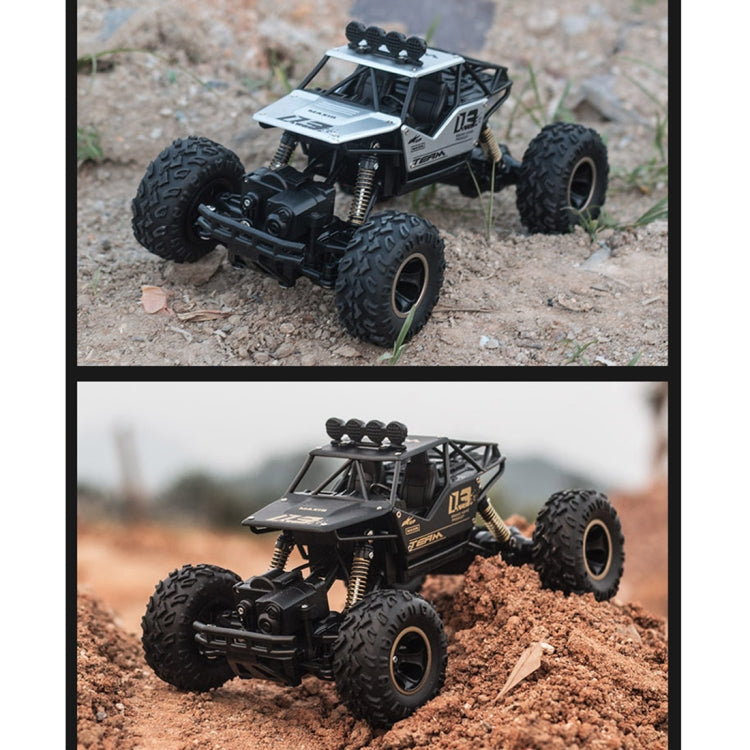 HD6026 1:16 Large Alloy Climbing Car Mountain Cross-country Four-wheel Drive Remote Control Car Toy, Size: 28cm(Blue)