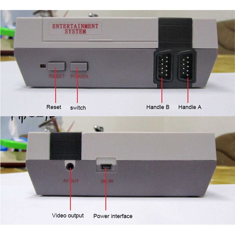 Retro Classic TV Mini Game Console, Built-in 620 Games, EU Plug
