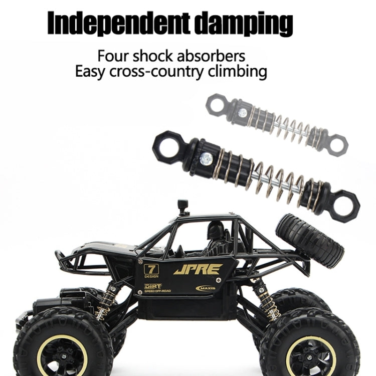 2.4GHz 4WD Double Motors Off-Road Climbing Car Remote Control Vehicle, Model:6255 (Blue)