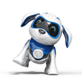 USB Charging Smart Touch Sensing Machine Dog Children Electric Toys, Supports Walking & Gnawing Bones & Lights & Music(Blue)