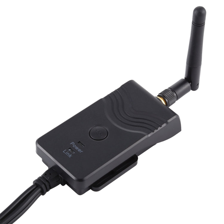 903S WiFi HD Video Transmitter for Car, with Mini Butterfly Type Rear View Camera(Black)