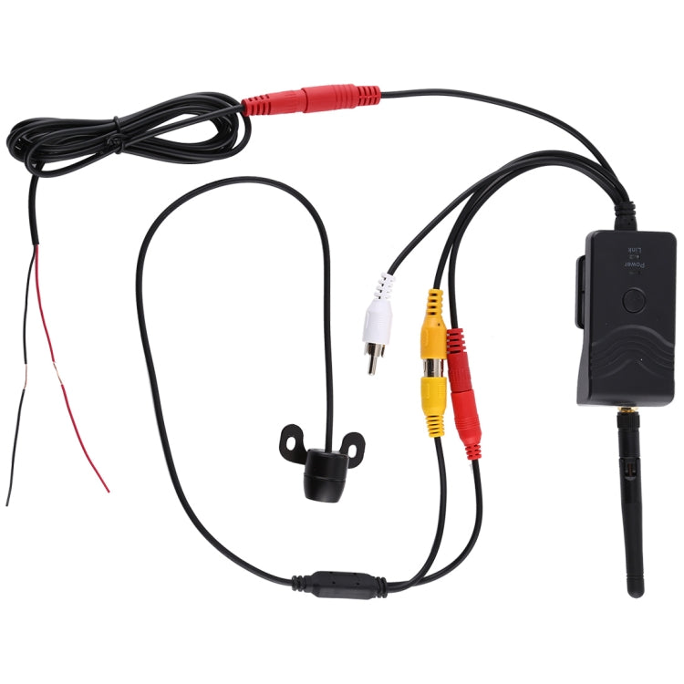 903S WiFi HD Video Transmitter for Car, with Mini Butterfly Type Rear View Camera(Black)