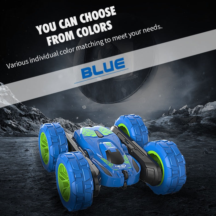 JJR/C Q9 2.4Ghz Remote Control Stunt Tumbling Car Vehicle Toy (Blue)