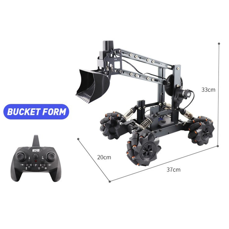 JJR/C JK02 Alloy Remote Control Engineering Car Excavator