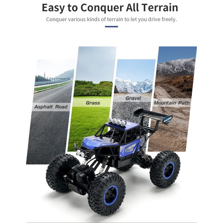 JJR/C Q112 1:14 4WD Remote Control Alloy Climbing Car (Red)