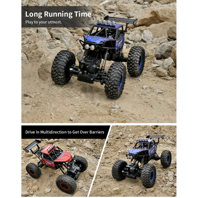 JJR/C Q112 1:14 4WD Remote Control Alloy Climbing Car (Red)