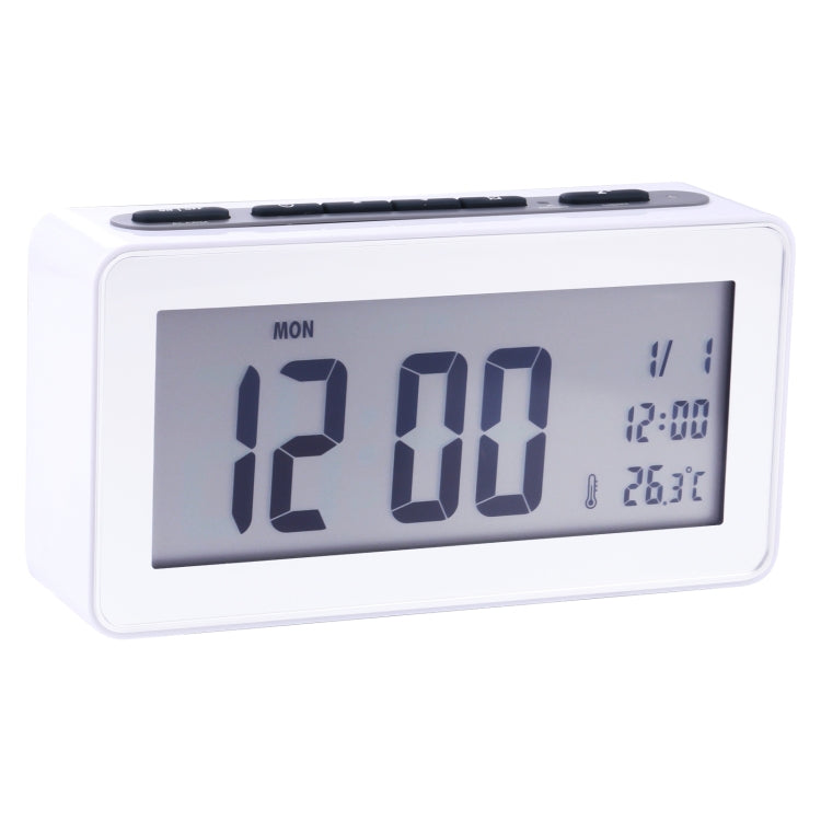 AQ139N LED Display Desktop Alarm Clock (White)