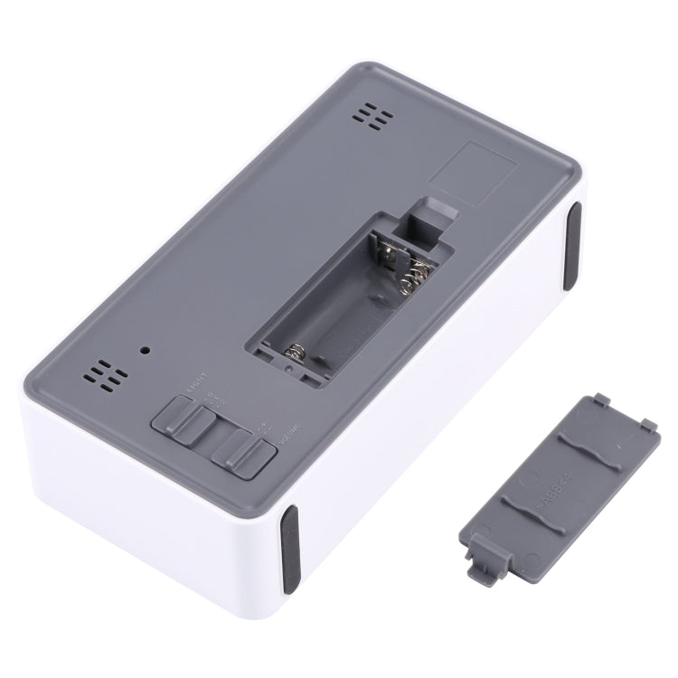 AQ139N LED Display Desktop Alarm Clock (White)
