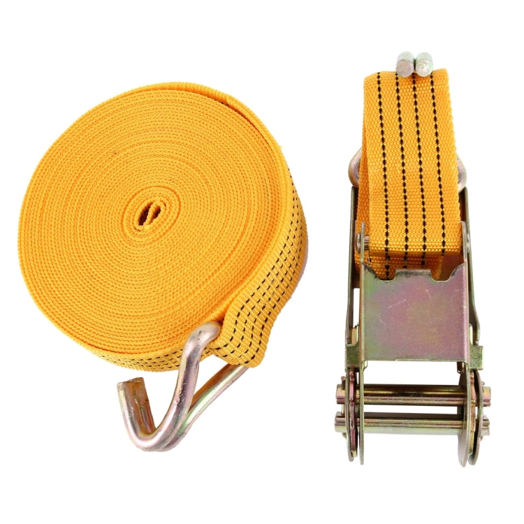 ST-213 10mx4.0cm 2 Ton Car Bundled Device with Hook And Buckle High Strength Cable Cord Heavy Duty Recovery Securing Accessories for Cars Trucks