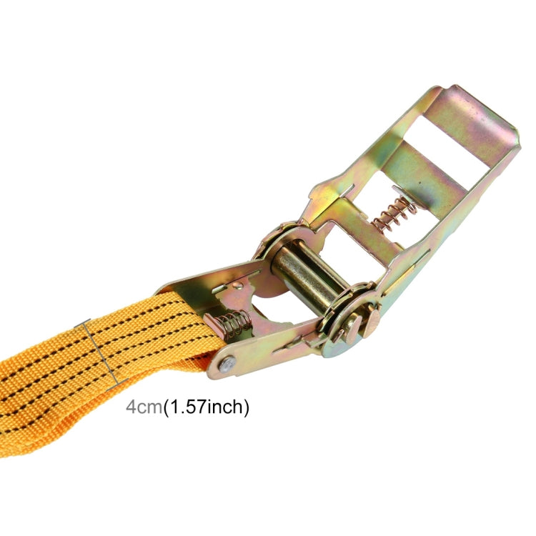 ST-213 10mx4.0cm 2 Ton Car Bundled Device with Hook And Buckle High Strength Cable Cord Heavy Duty Recovery Securing Accessories for Cars Trucks