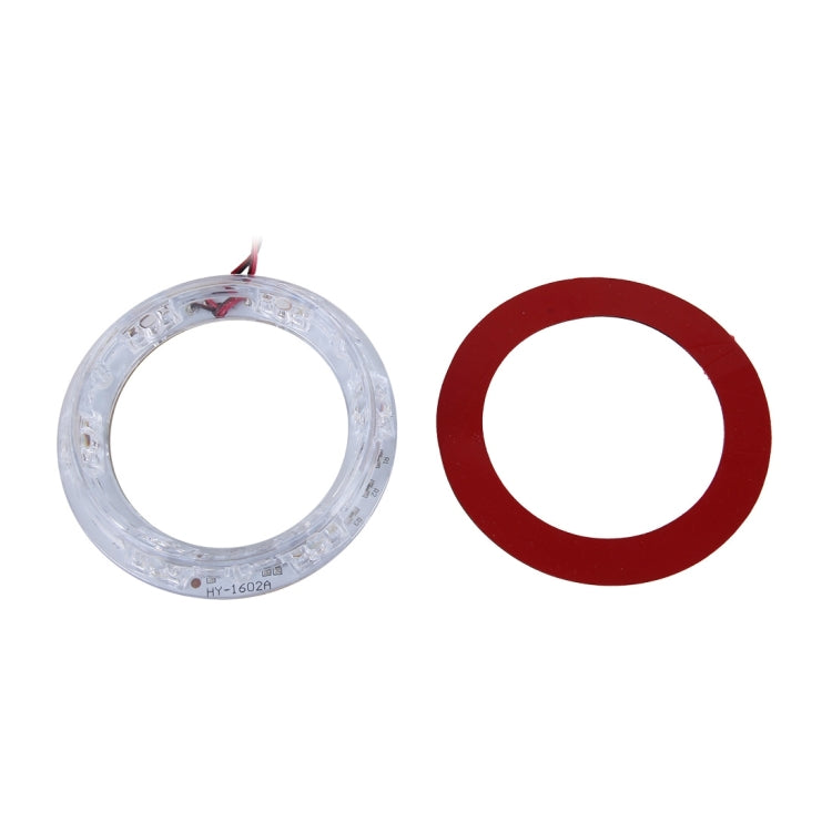 HY-1601 2W 6 LEDs Car Angel Eyes Light, DC 12V(White Light)