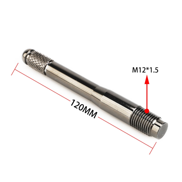 Universal European Car Stainless Type Dowel Pin Nut Wheel Hub Tire Install Disassembly Tool, Size: M12 x 1.5(Blue)