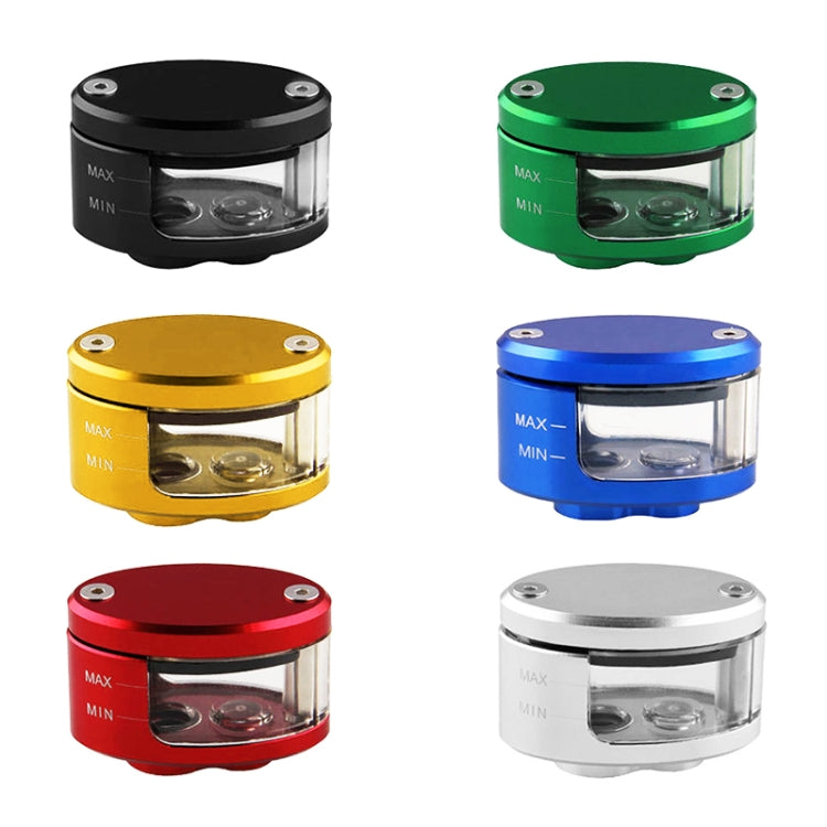 Motorcycle Modification Parts Front Brake Fluid Oil Universal Brake Oil Cup for Kawasaki / Suzuki(Black)