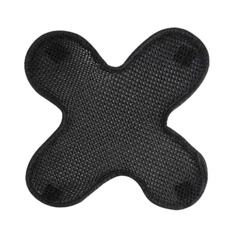 Motorcycle Helmet 3D Honeycomb Mesh Mat Heat-proof Breathable Pad(Black)