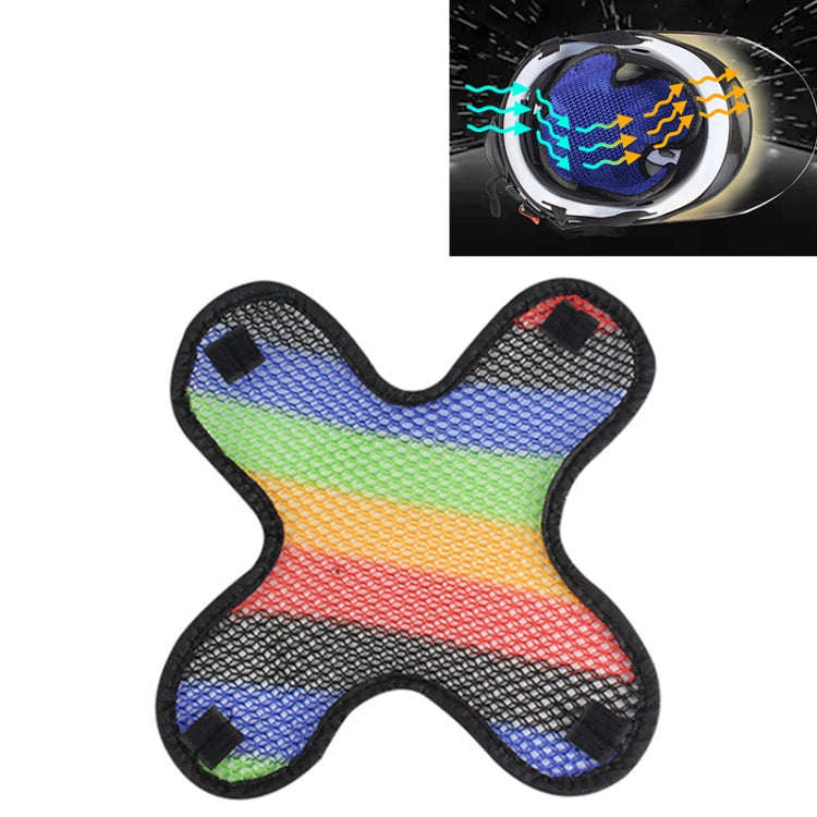 Motorcycle Helmet 3D Honeycomb Mesh Mat Heat-proof Breathable Pad(Colour)