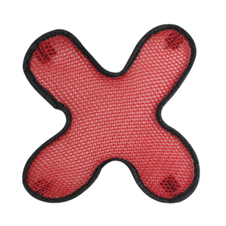 Motorcycle Helmet 3D Honeycomb Mesh Mat Heat-proof Breathable Pad(Red)