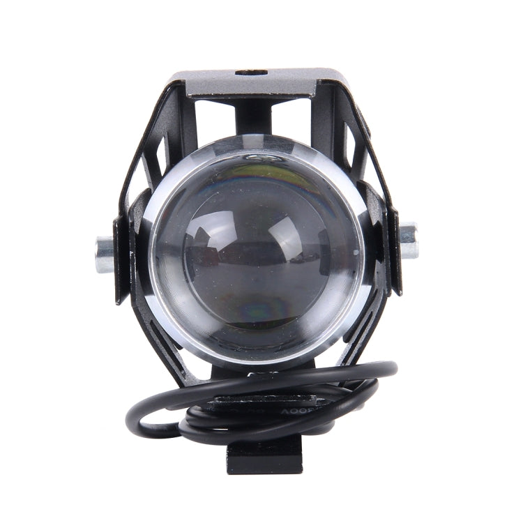 U5 10W 1000LM LED External Motorcycle Headlight Lamp, DC 12-80V(White Light)