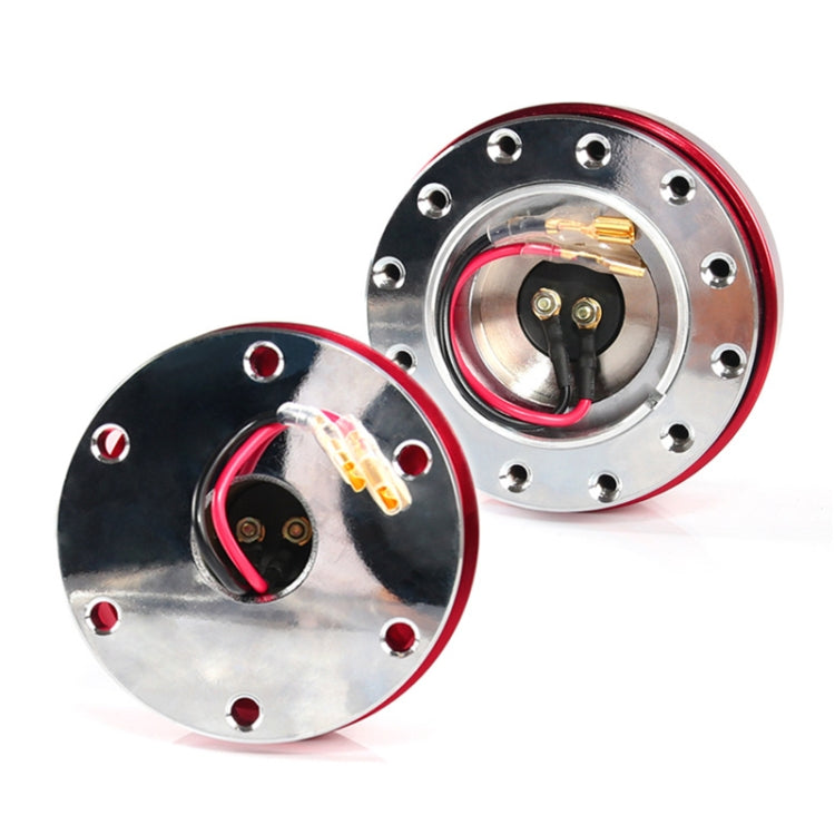 Universal 60mm Car Steering Wheel Quick Release HUB Racing Adapter Snap Off Boss Kit(Purple)