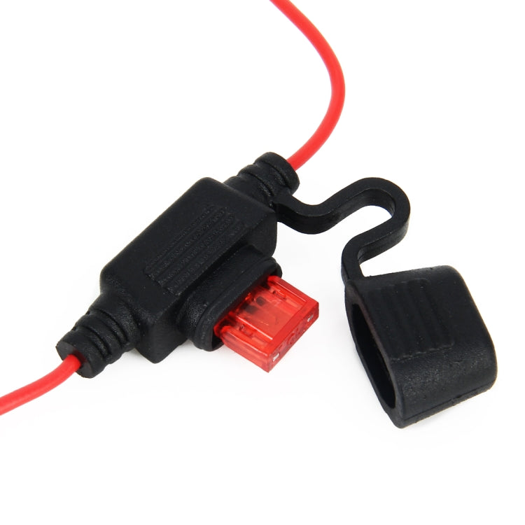 Waterproof Motorcycle SAE To USB Cable Adapter 3.1A Dual Port Power Socket Adapter, for Smart Phones, Tablets, GPS