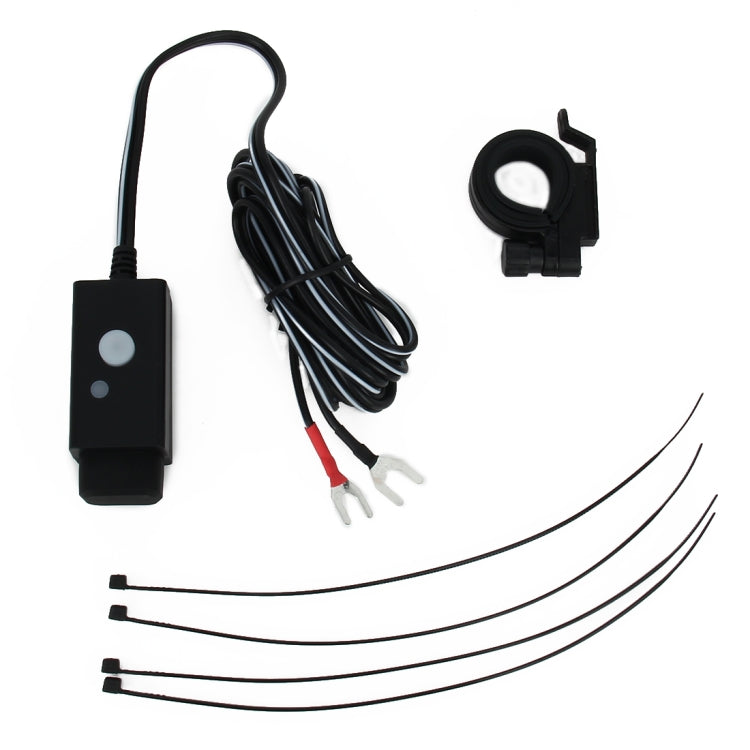 Waterproof Motorcycle USB Phone Charger Adapter with Power Switch 5V Single Ports Smart Charging Power Socket, for Phone, Tablets, GPS