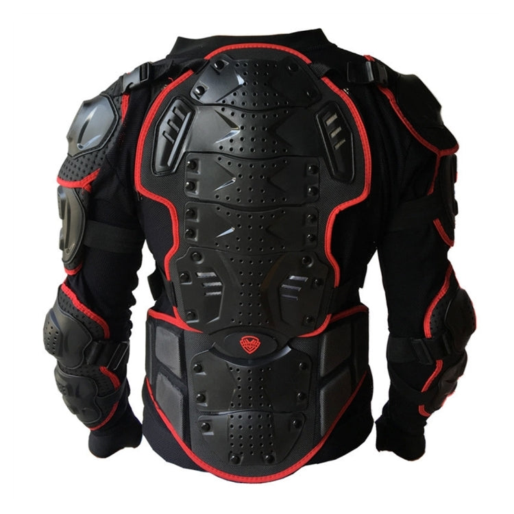 SULAITE BA-03 SUV Motorbike Bicycle Outdoor Sports Armor Protective Jacket, Size: S(Red)