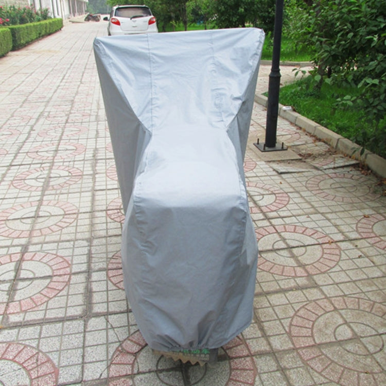 Outdoor Universal Anti-Dust Sunscreen Waterproof Electric Bike And Bike Aluminum Film Flocking Cover with Warning Strips, Fits Bike up to 1.7m(67 inch) in Length, L Size: 183x89x122cm