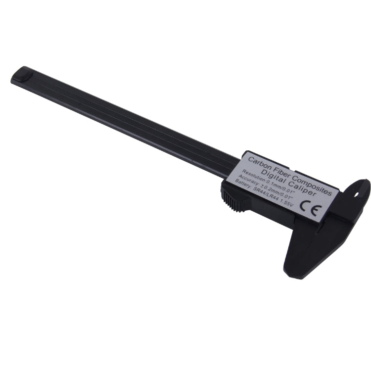LCD Digital Vernier Caliper/Micrometer, Measure Range: 150 mm (6 inch)(Black)
