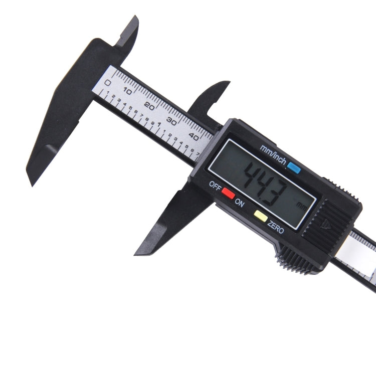 LCD Digital Vernier Caliper/Micrometer, Measure Range: 150 mm (6 inch)(Black)