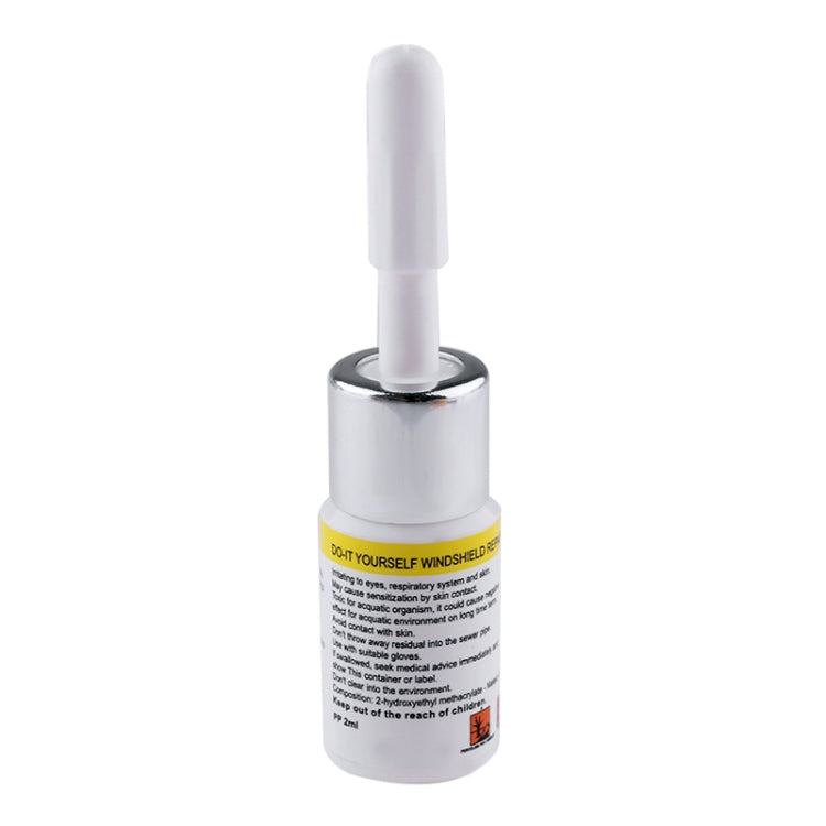 Professional Windscreen Repair Tool Paintless Dent Removal Car Window Windshield Repair Kit Chip Crack Auto Glass(Yellow)