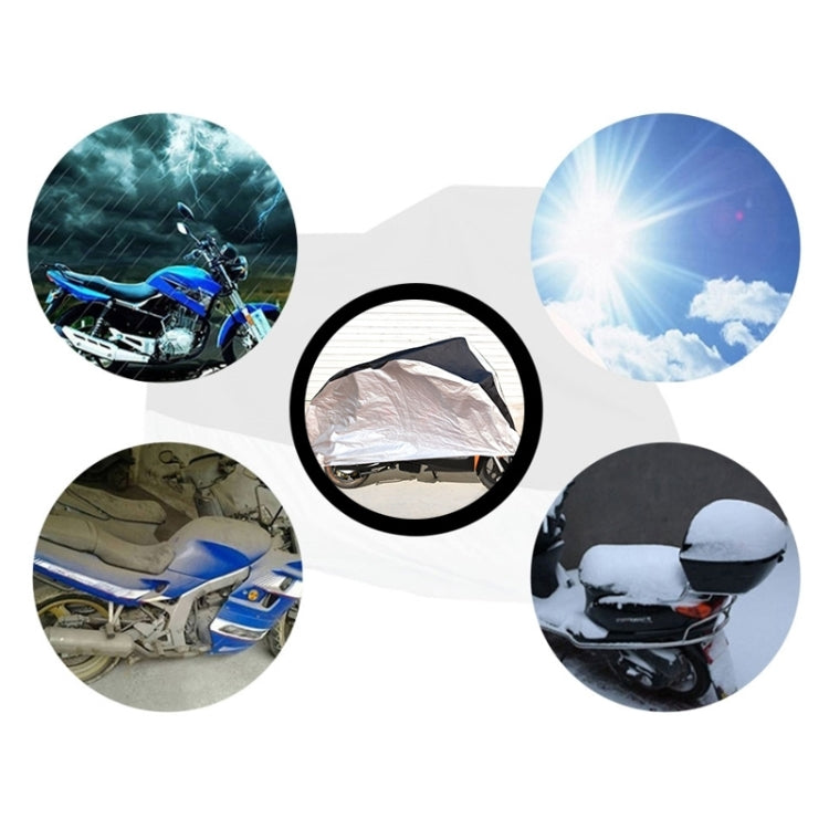 190T Polyester Taffeta All Season Waterproof Sun Motorcycle Mountain Bike Cover Dust & Anti-UV Outdoor Camouflage Bicycle Protector, Size: S