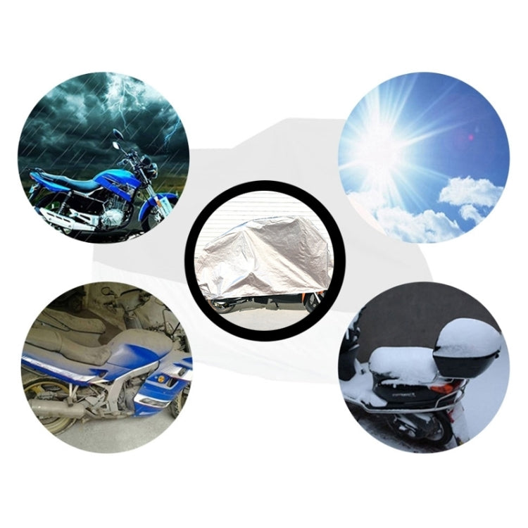 190T Polyester Taffeta All Season Waterproof Sun Motorcycle Mountain Bike Cover Dust & Anti-UV Outdoor Camouflage Bicycle Protector, Size: M