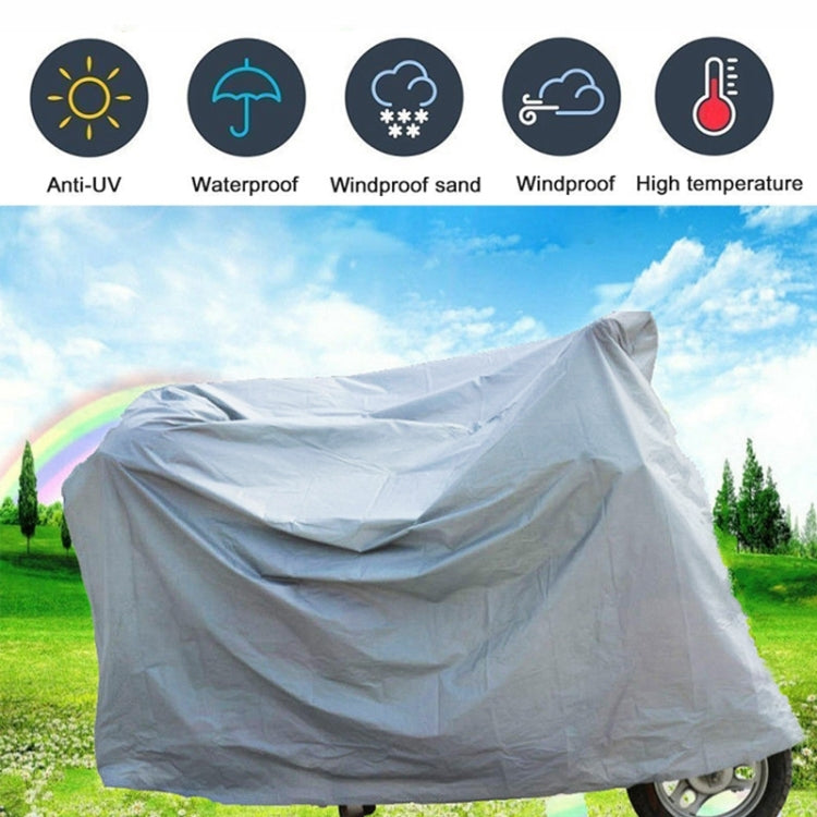 190T Polyester Taffeta All Season Waterproof Sun Motorcycle Mountain Bike Cover Dust & Anti-UV Outdoor Camouflage Bicycle Protector, Size: L