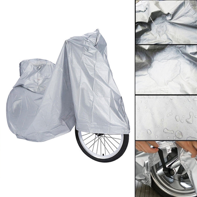 190T Polyester Taffeta All Season Waterproof Sun Motorcycle Mountain Bike Cover Dust & Anti-UV Outdoor Camouflage Bicycle Protector, Size: L