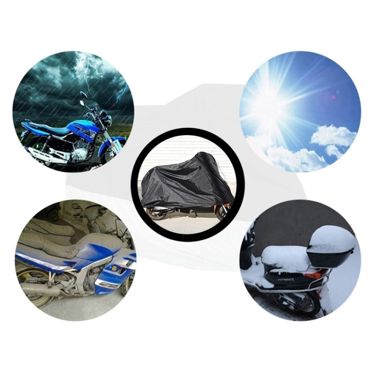 190T Polyester Taffeta All Season Waterproof Sun Motorcycle Mountain Bike Cover Dust & Anti-UV Outdoor Camouflage Bicycle Protector, Size: XL