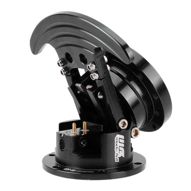 Car Tilt Racing Steering Wheel Quick Release Hub Kit Adapter Body Removable Snap Off Boss Kit(Black)