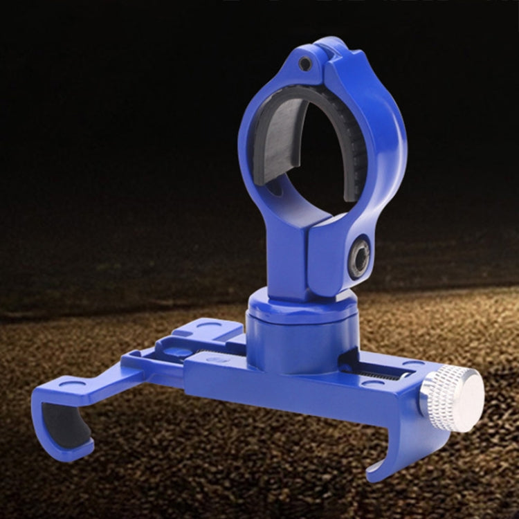 360 Degree Rotatable Aluminum Alloy Phone Bracket for Bicycle, Suitable for 50-100mm Device(Red)