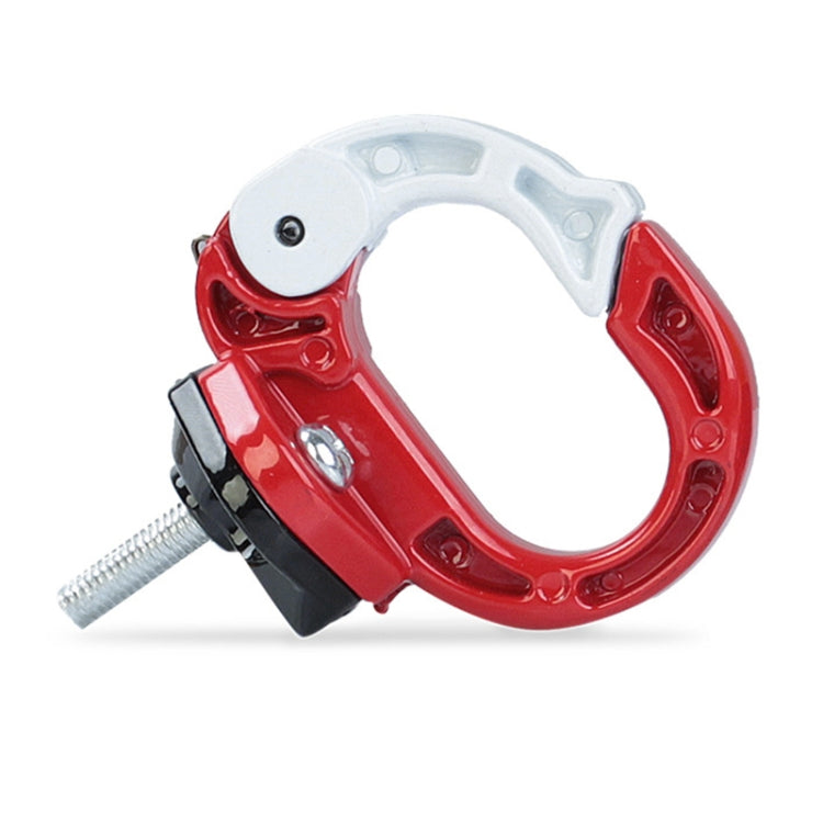 Durable Aluminum Alloy Bag Hook for Motorcycle / Bicycle(Red)