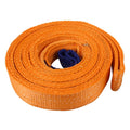 ZONGYUAN ZY-0223 Car 5m×5cm 8 Ton Towing 2 Ton Lifting Rope Straps High Strength Cable Cord Heavy Duty Recovery Securing Accessories for Cars Trucks(No Hook)
