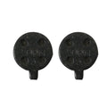 2 PCS Universal Metal Brake Disc Pads for Bike and Skateboard(Black)