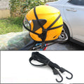Motorcycle Elastic Fix Helmet Rope with 2 Hooks, Length: 60cm