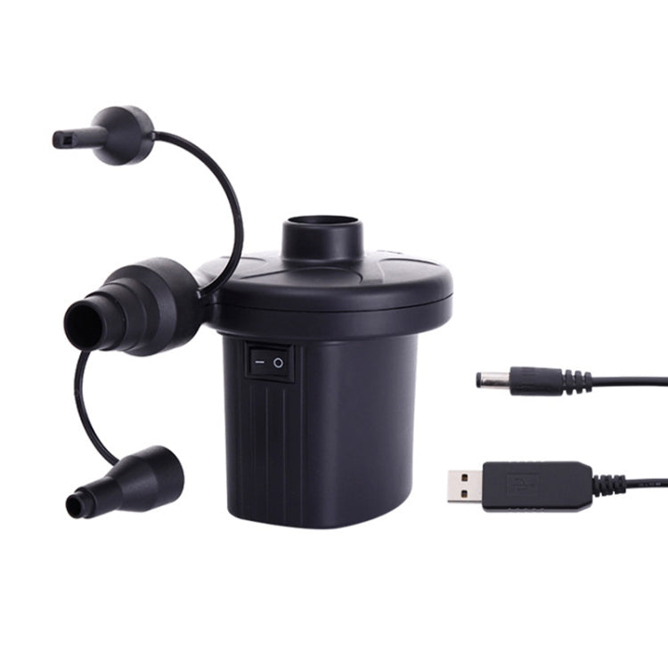 Car Portable Multifunctional Air Pump Tire Inflator Electric / USB Inflatable Pump