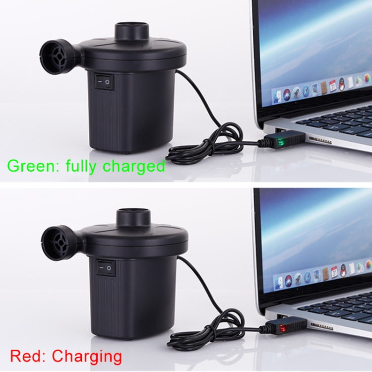 Car Portable Multifunctional Air Pump Tire Inflator Electric / USB Inflatable Pump