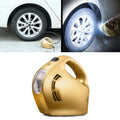 DC 12V 100W Four In One Portable  Car Tire Pump Inflatable Pump(Gold)