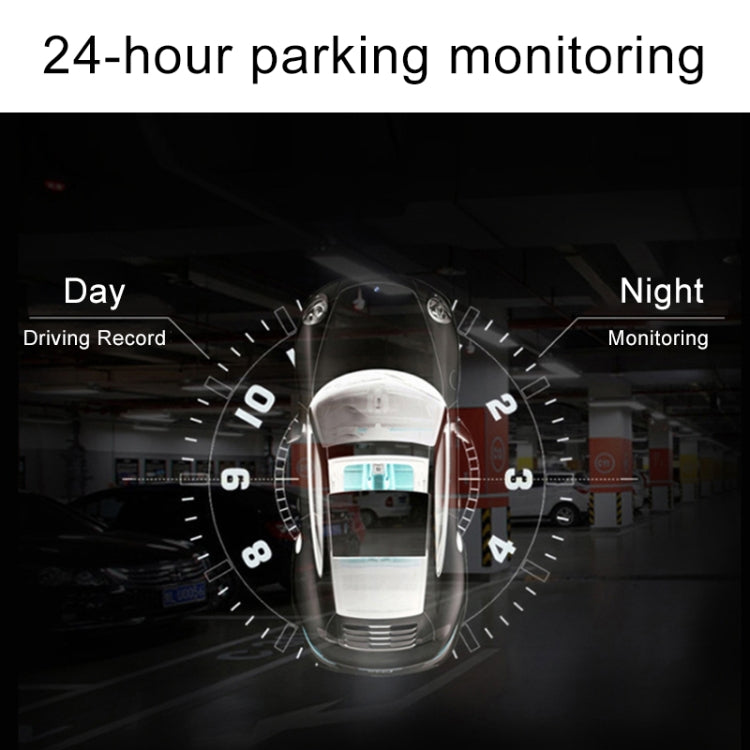 G30 2.2 inch Car 480P Single Recording Driving Recorder DVR Support Parking Monitoring / Loop Recording